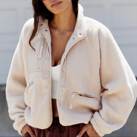 The Slopes Fleece Jacket Fawn 